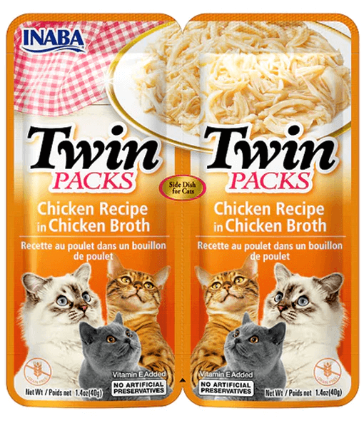Inaba - Twin Pack - Chicken Recipe in Chicken Broth 80g