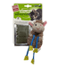 GiGwi GiGwi - Sheep Refillable Slivervine Cat Toys with 3 Slivervine teabags with ziplock bag
