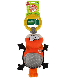 GiGwi GiGwi Iron Grip Fox Plush Tug Toy with TPR Handle