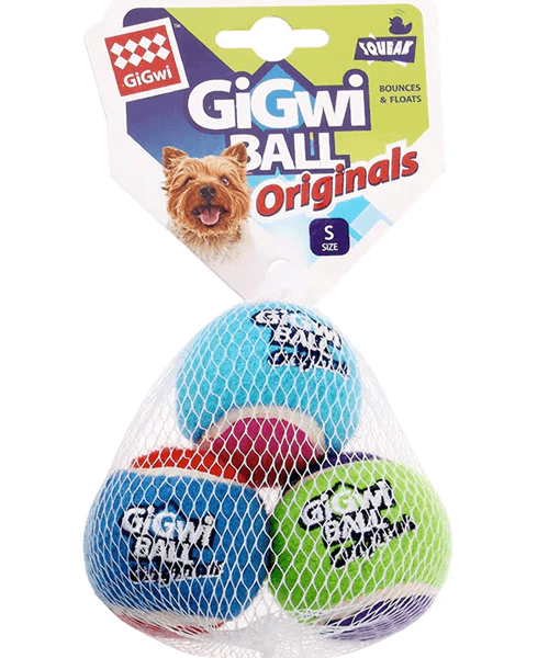 GiGwi - Tennis Balls Multicolor Set (3 pieces) GiGwi