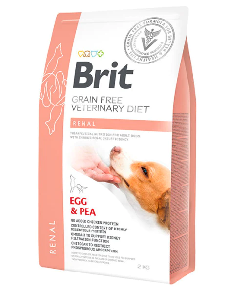Brit Vetrinary Diet - Renal Dog Food 2kg