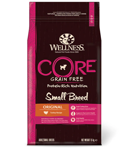 Wellness Core - Small Breed Original Turkey 1.5 kg Wellness