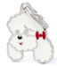 ID Tag - White Poodle