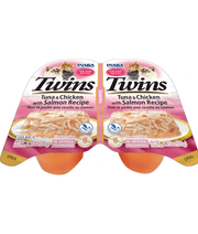 Inaba - Twins - Tuna & Chicken with Salmon Recipe 2 Packs 70g